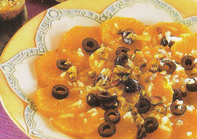 Arabischer Orangensalat